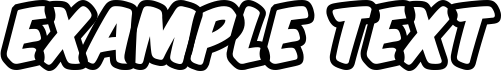 Image preview of font Komika Title