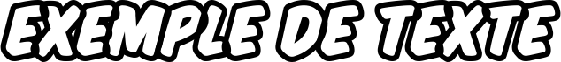 Image preview of font Komika Title
