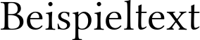 Image preview of font Linux Libertine