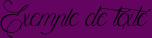 Image preview of font Mademoiselle Camille