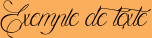 Image preview of font Mademoiselle Camille