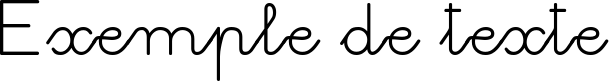 Image preview of font Massallera