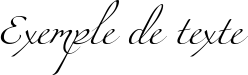 Image preview of font Miama