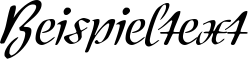 Image preview of font Modeschrift