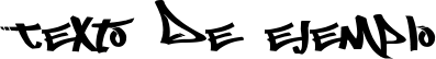 Image preview of font Most Wasted