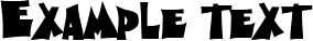 Image preview of font Nightmare