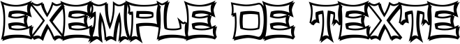 Image preview of font NinjaLine