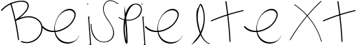 Image preview of font Not My Handwriting