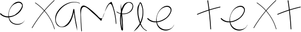 Image preview of font Not My Handwriting