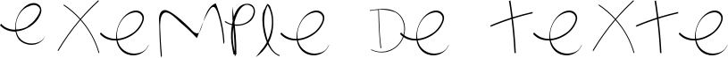 Image preview of font Not My Handwriting