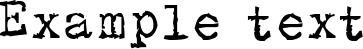 Image preview of font Olivetti Type 2