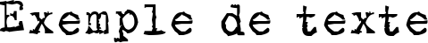 Image preview of font Olivetti Type 2