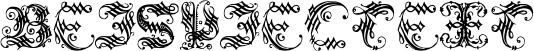Image preview of font Ornamental Initial