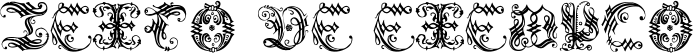 Image preview of font Ornamental Initial