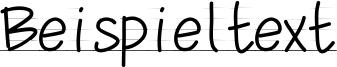 Image preview of font PW School Script