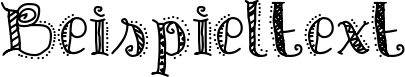 Image preview of font Patterns & Dots
