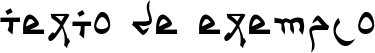 Image preview of font Pseudo Saudi