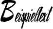 Image preview of font Ray Morgan Style