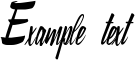 Image preview of font Ray Morgan Style
