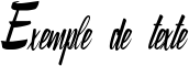 Image preview of font Ray Morgan Style
