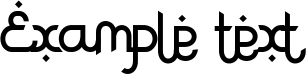 Image preview of font Rodja