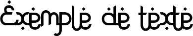 Image preview of font Rodja