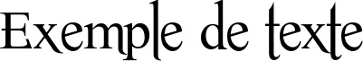 Image preview of font Romance Fatal Serif