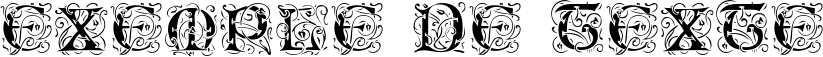 Image preview of font Romantik