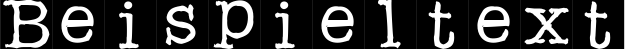 Image preview of font Rubberstamp