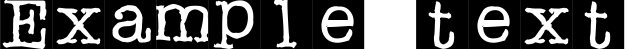 Image preview of font Rubberstamp