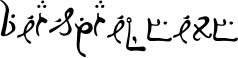 Image preview of font Running Smobble