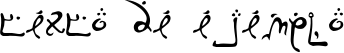 Image preview of font Running Smobble