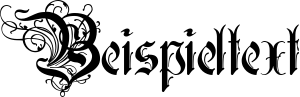 Image preview of font Ruritania