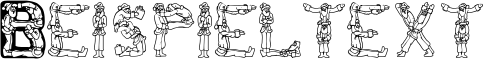 Image preview of font Santa Time