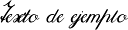 Image preview of font Selya