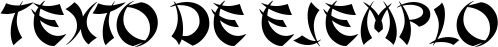 Image preview of font Shanghai