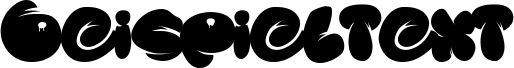 Image preview of font Souper