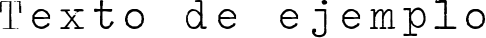 Image preview of font Splendid 66