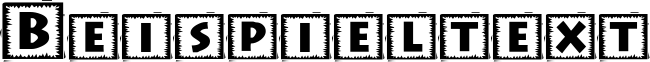 Image preview of font Taco Box