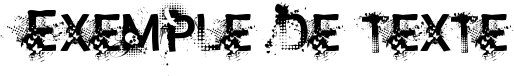 Image preview of font Trashco