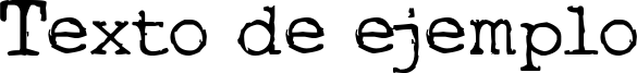 Image preview of font Typo