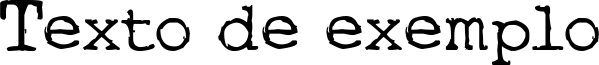 Image preview of font Typo
