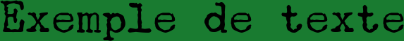 Image preview of font Underwood Champion