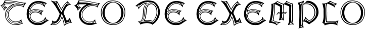 Image preview of font Weiss Gotnitials