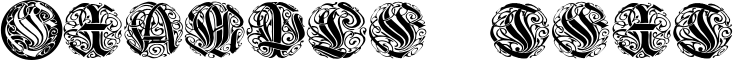 Image preview of font Wieynk Caps Round