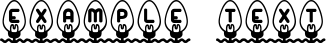 Image preview of font Xmas Lights