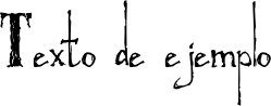 Image preview of font Zombified