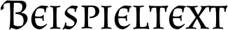 Image preview of font Almendra SC