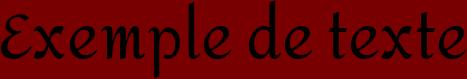 Image preview of font Amita