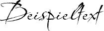 Image preview of font Babylonica